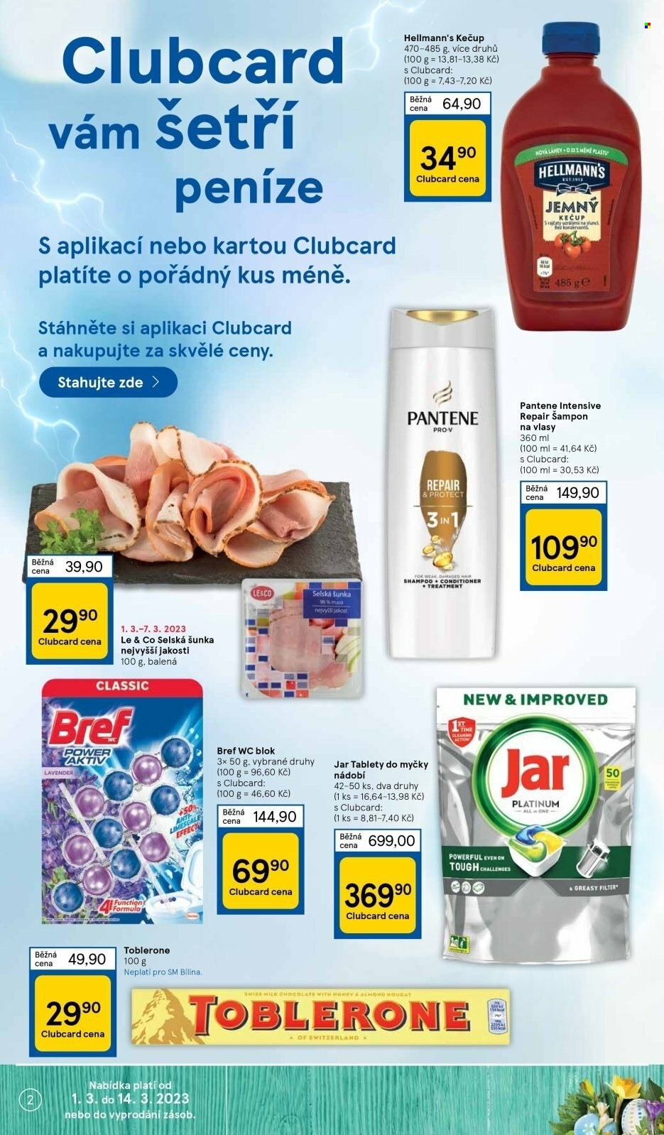 Leták TESCO supermarket - 1.3.2023 - 7.3.2023. Strana 2