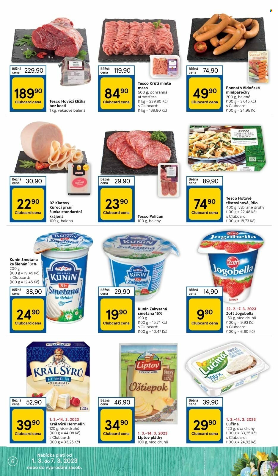 Leták TESCO supermarket - 1.3.2023 - 7.3.2023. Strana 6