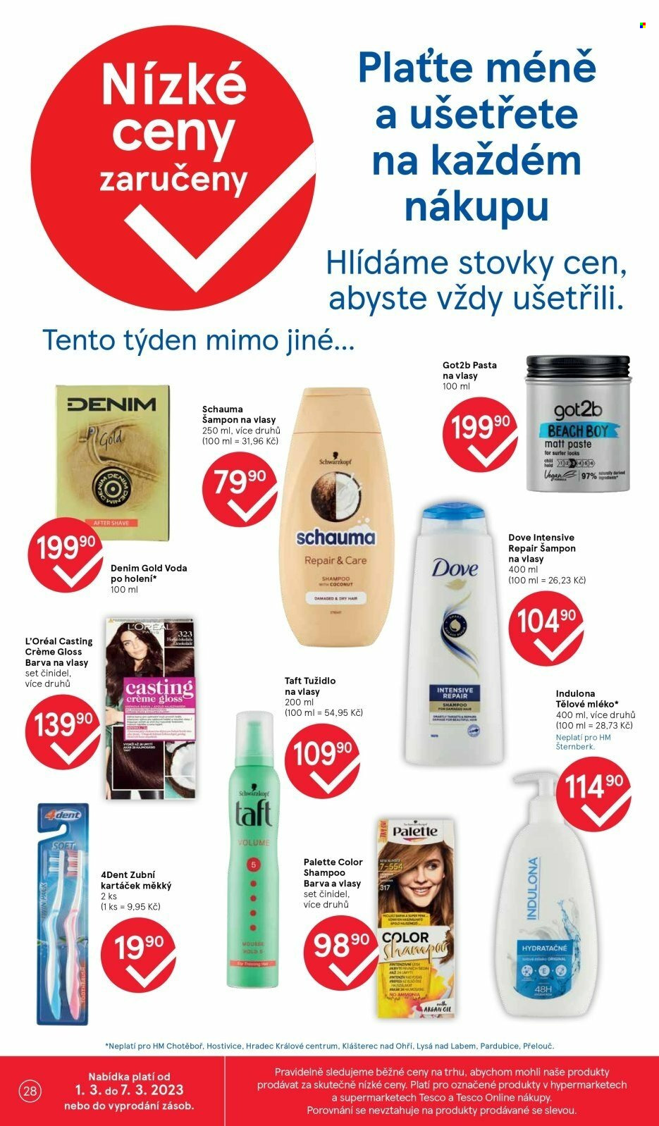Leták TESCO - 1.3.2023 - 7.3.2023. Strana 28