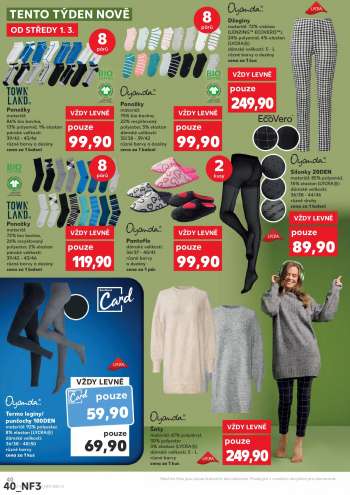 thumbnail - Termo legíny/ punčochy 100DEN materiál: 92% polyester, 8% elastan (LYCRA®) dámské velikosti: 36/38 - 48/50 různé barvy cena za 1 kus