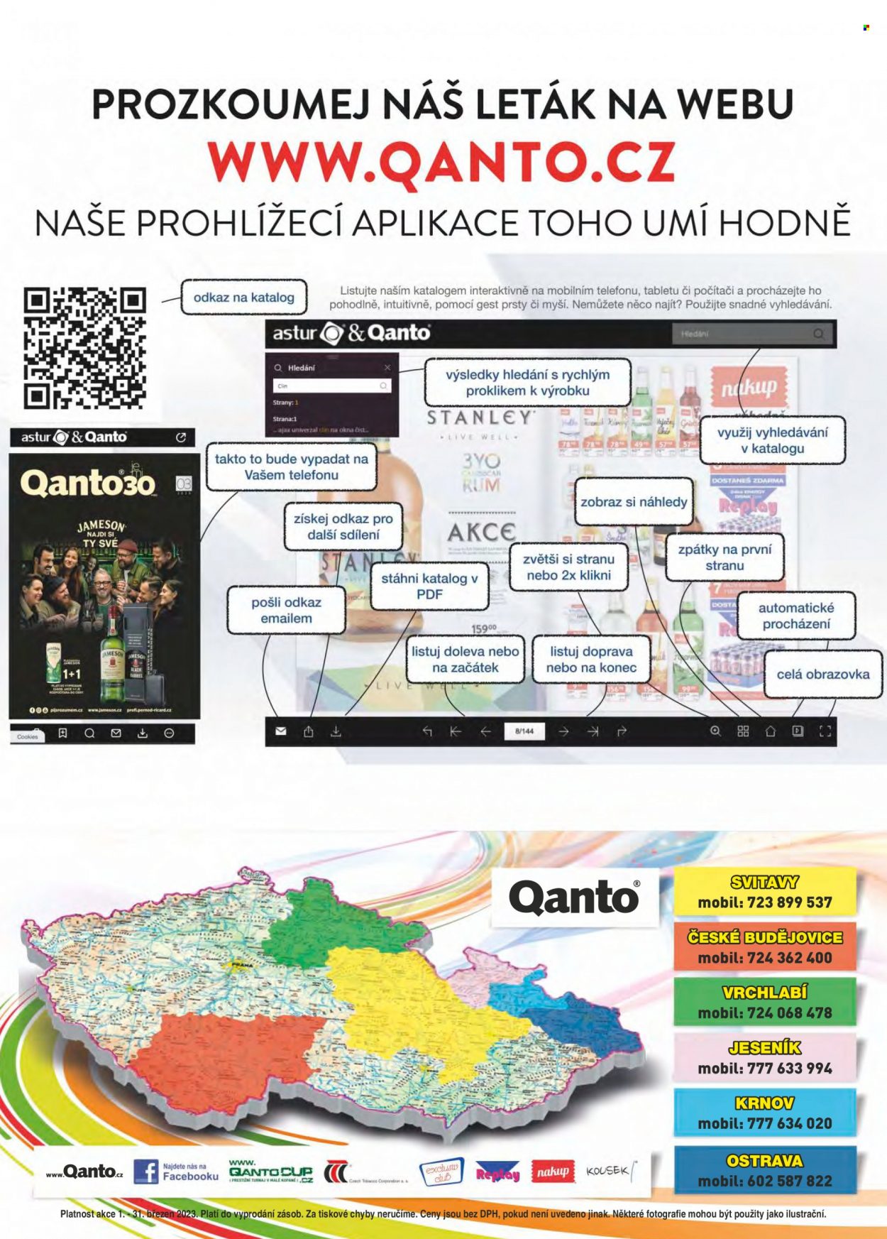 Leták Astur & Qanto velkoobchod - 1.3.2023 - 31.3.2023. Strana 144