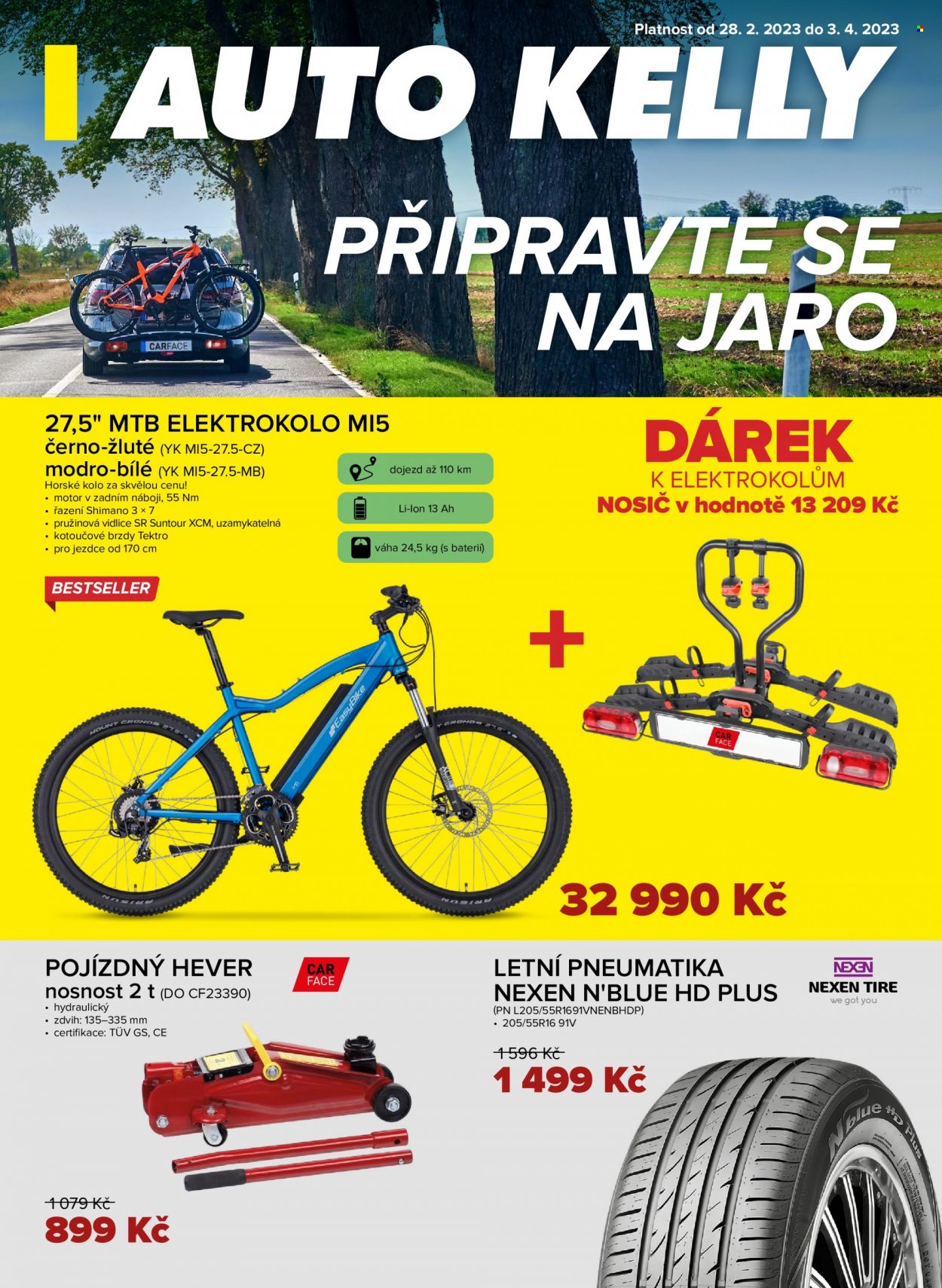 Leták AUTO KELLY - 28.2.2023 - 3.4.2023. Strana 1