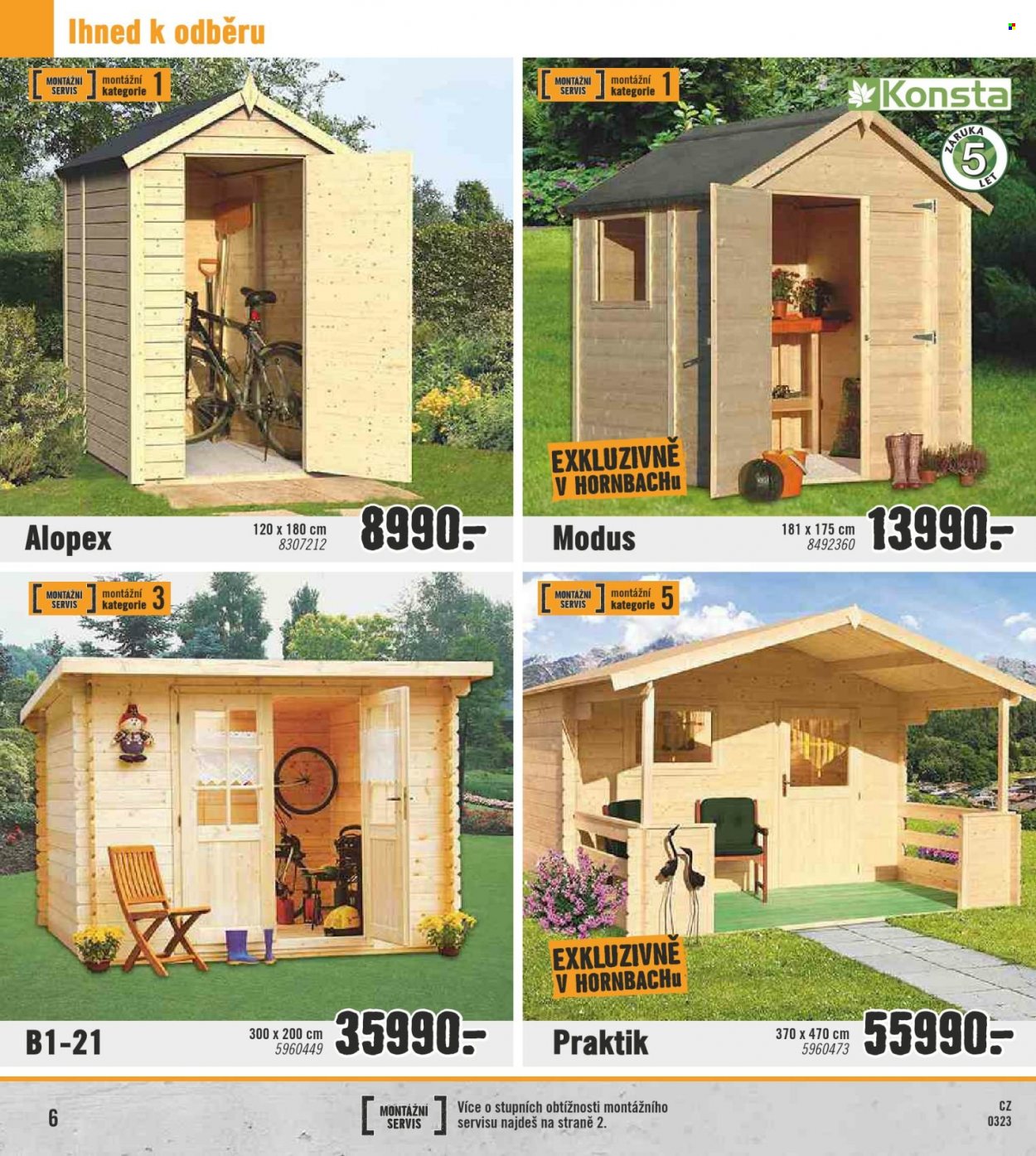 Leták HORNBACH - 1.3.2023 - 1.4.2023. Strana 6