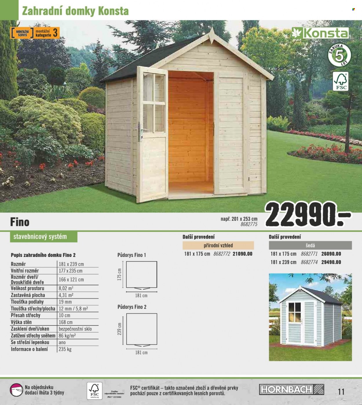 Leták HORNBACH - 1.3.2023 - 1.4.2023. Strana 11