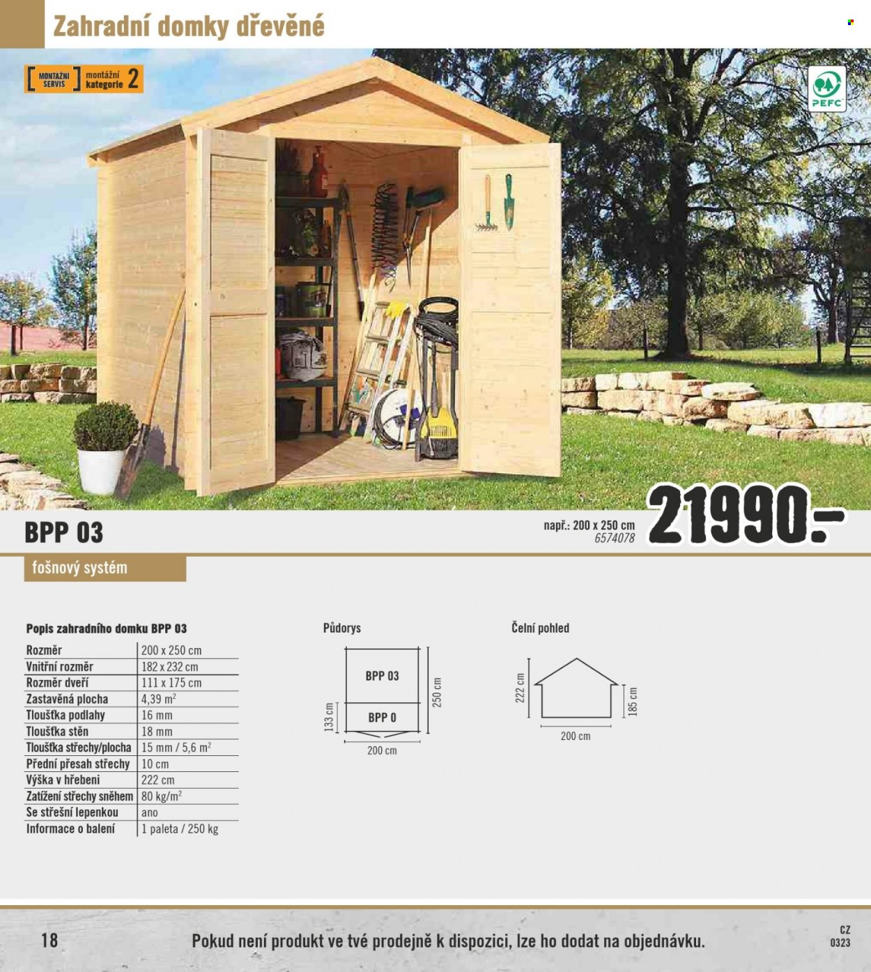 Leták HORNBACH - 1.3.2023 - 1.4.2023. Strana 18