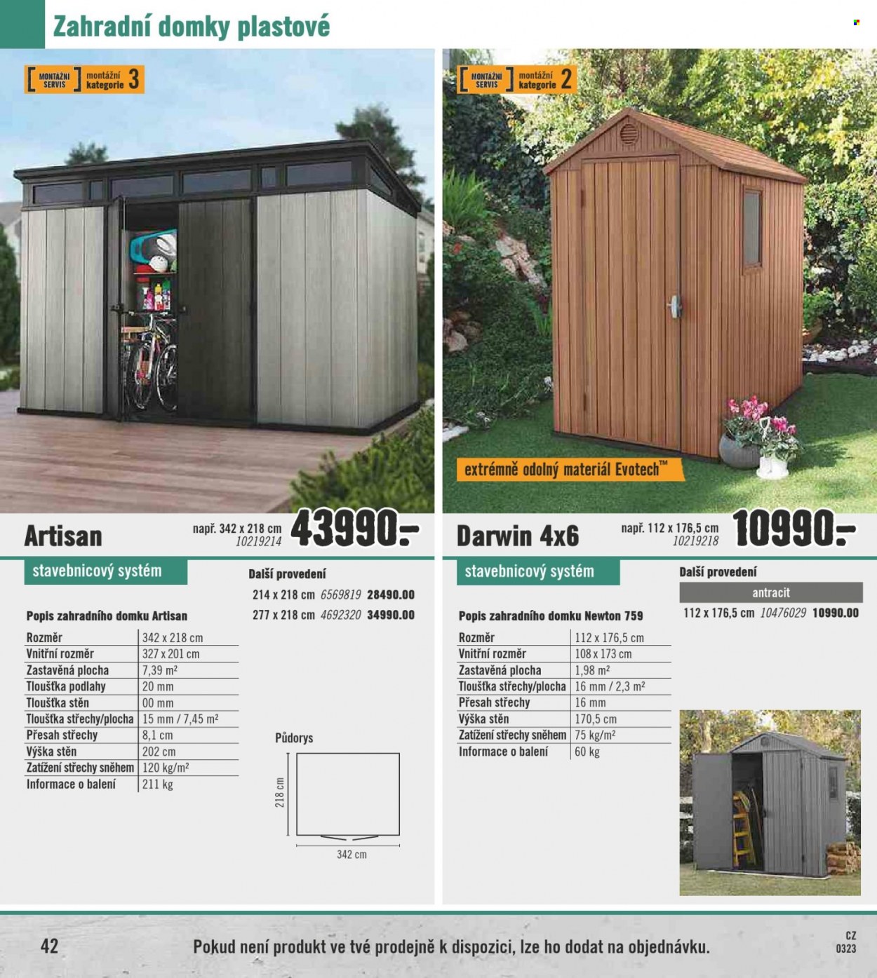 Leták HORNBACH - 1.3.2023 - 1.4.2023. Strana 42