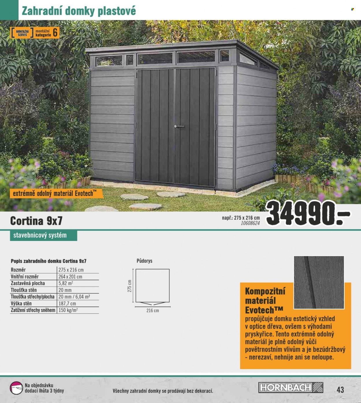 Leták HORNBACH - 1.3.2023 - 1.4.2023. Strana 43