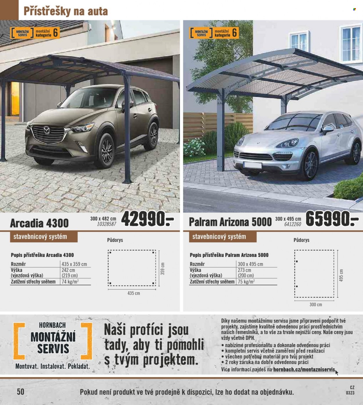Leták HORNBACH - 1.3.2023 - 1.4.2023. Strana 50