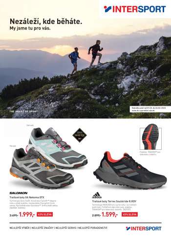 Leták INTERSPORT - 1.3.2023 - 26.3.2023.