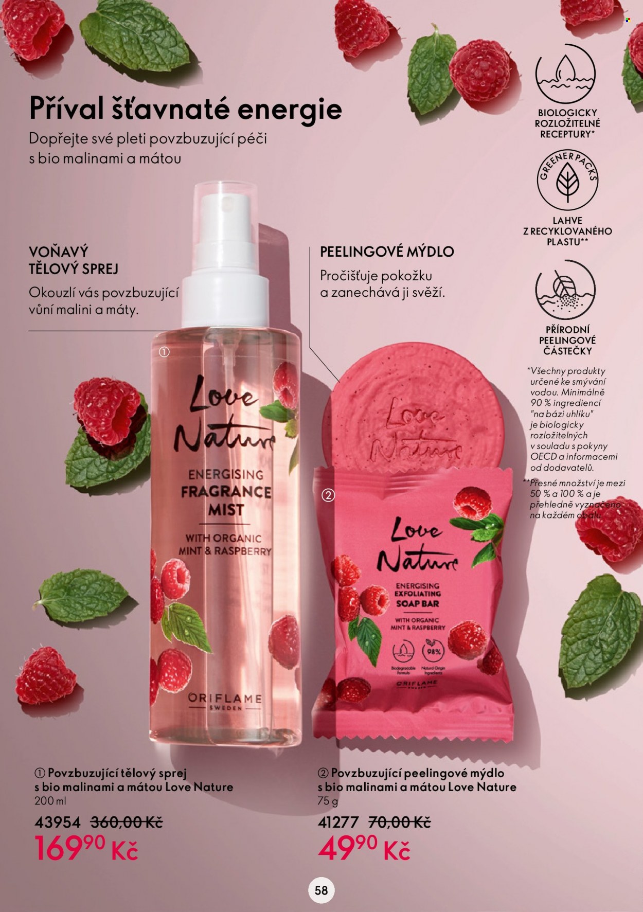 Leták ORIFLAME - 1.3.2023 - 21.3.2023. Strana 58