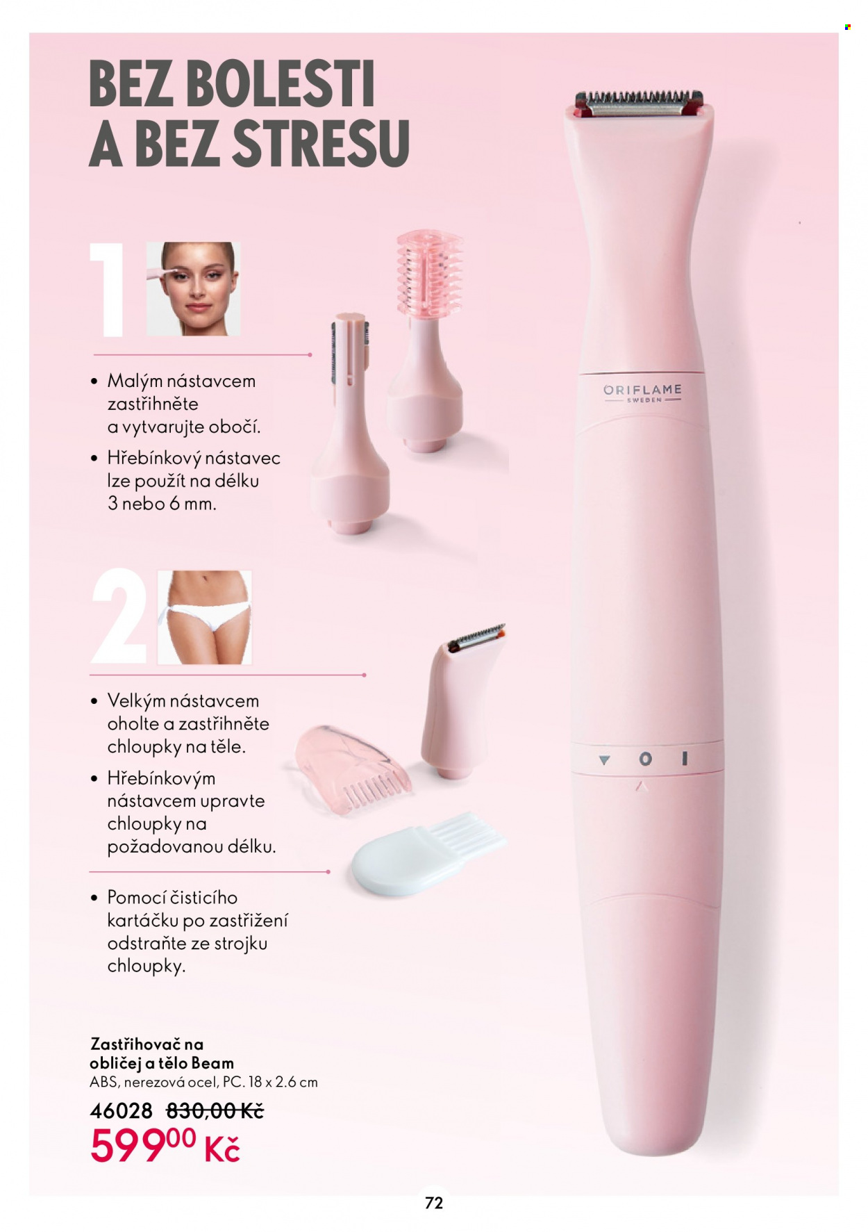 Leták ORIFLAME - 1.3.2023 - 21.3.2023. Strana 72