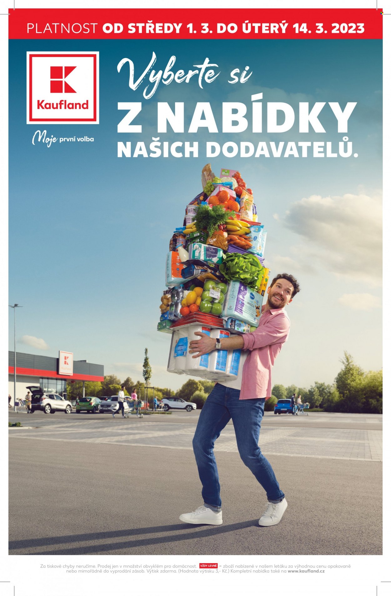 Leták Kaufland - 1.3.2023 - 14.3.2023. Strana 1