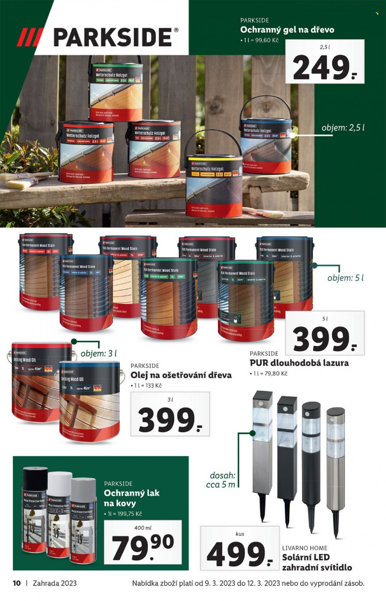 Leták Lidl - 9.3.2023 - 2.4.2023. Strana 10