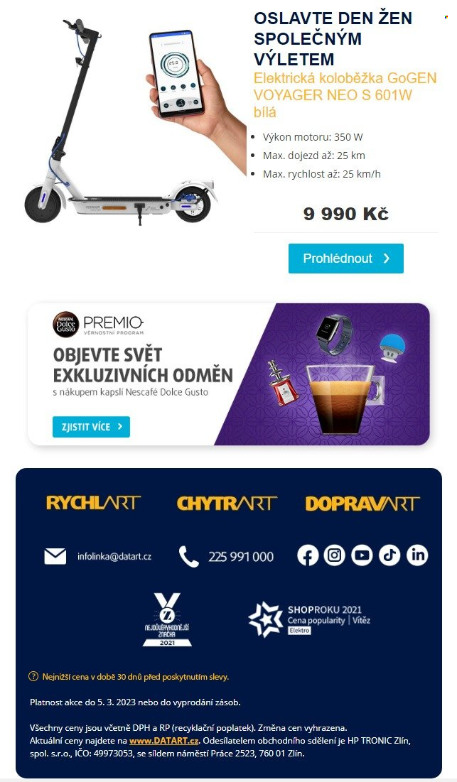 Leták DATART - 3.3.2023 - 5.3.2023. Strana 3