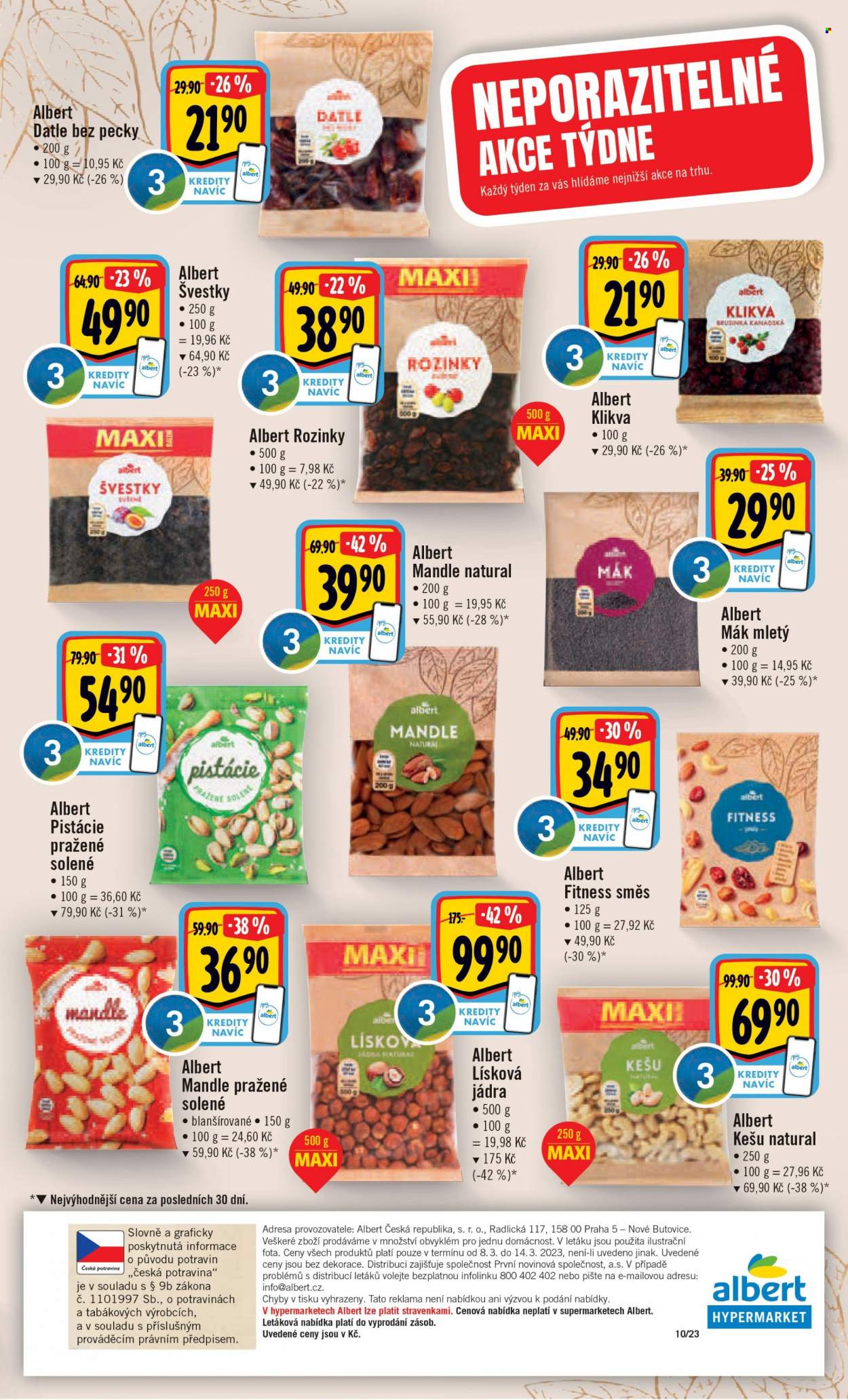Leták Albert Hypermarket - 8.3.2023 - 14.3.2023. Strana 15