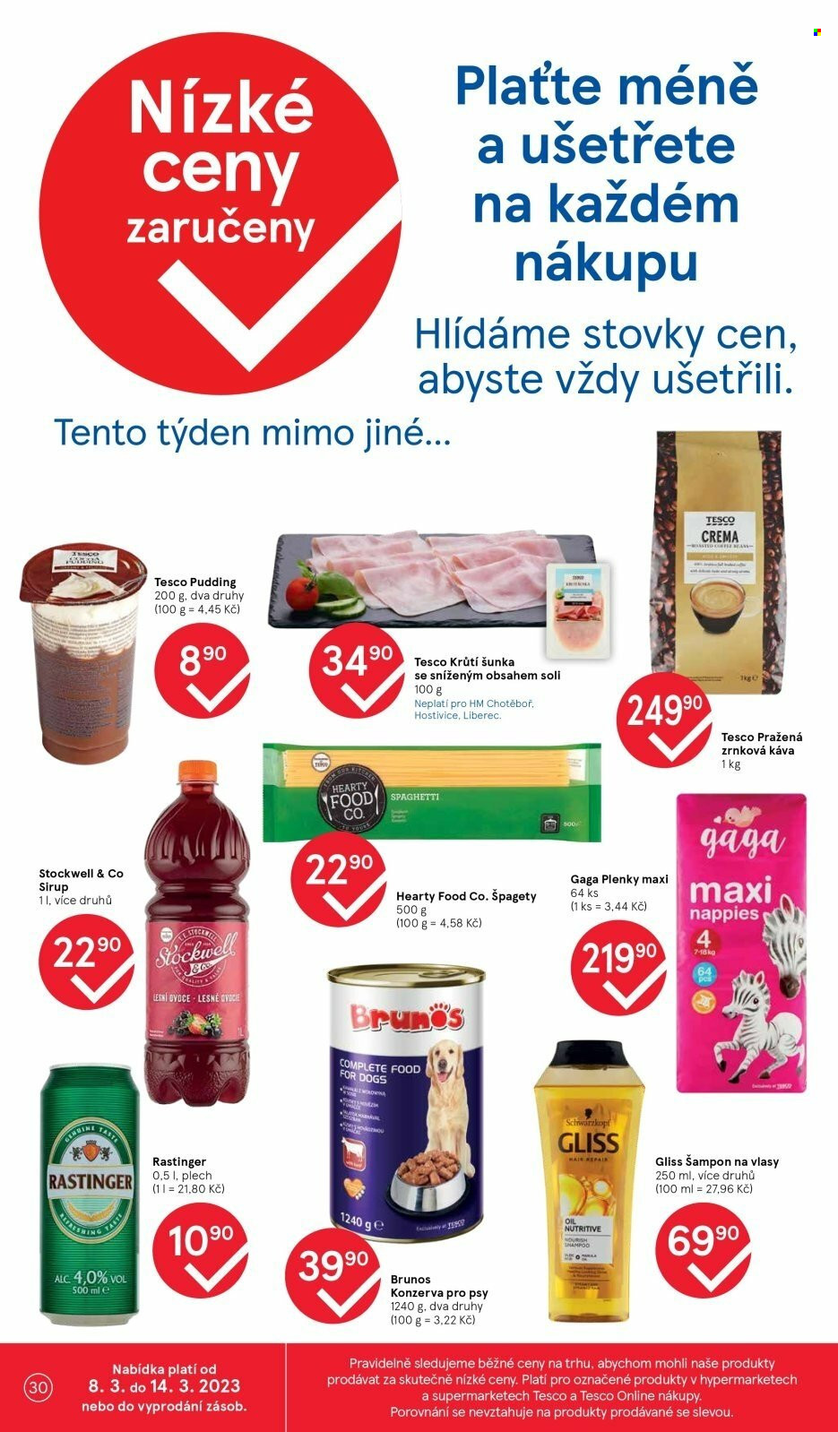 Leták TESCO - 8.3.2023 - 14.3.2023. Strana 30
