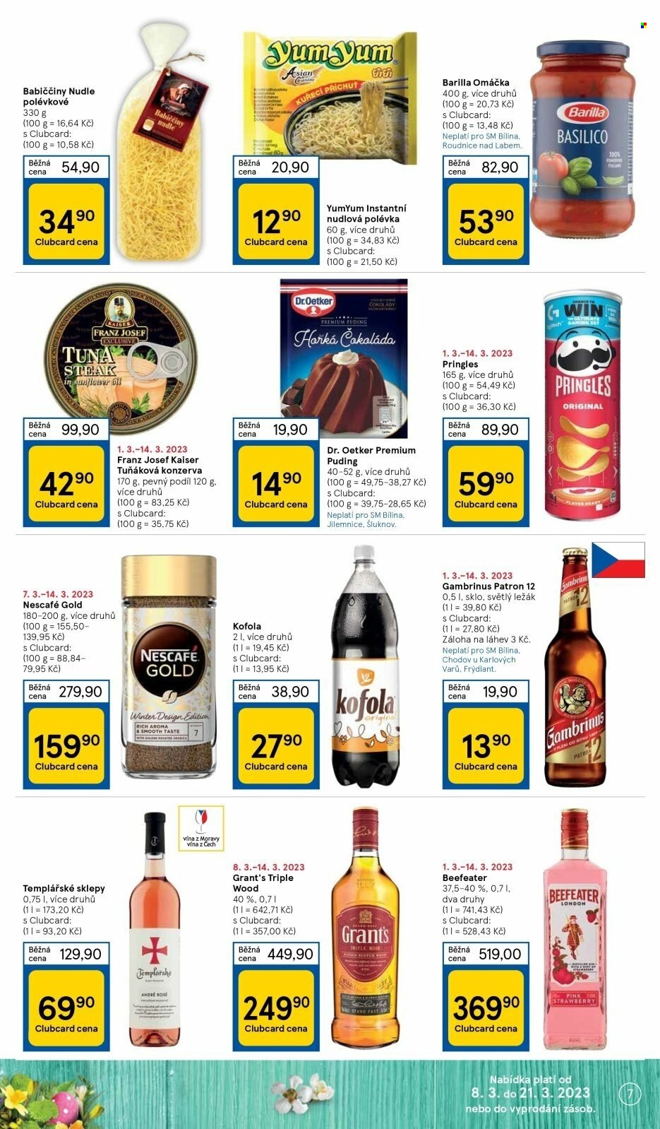 Leták TESCO supermarket - 8.3.2023 - 14.3.2023. Strana 7