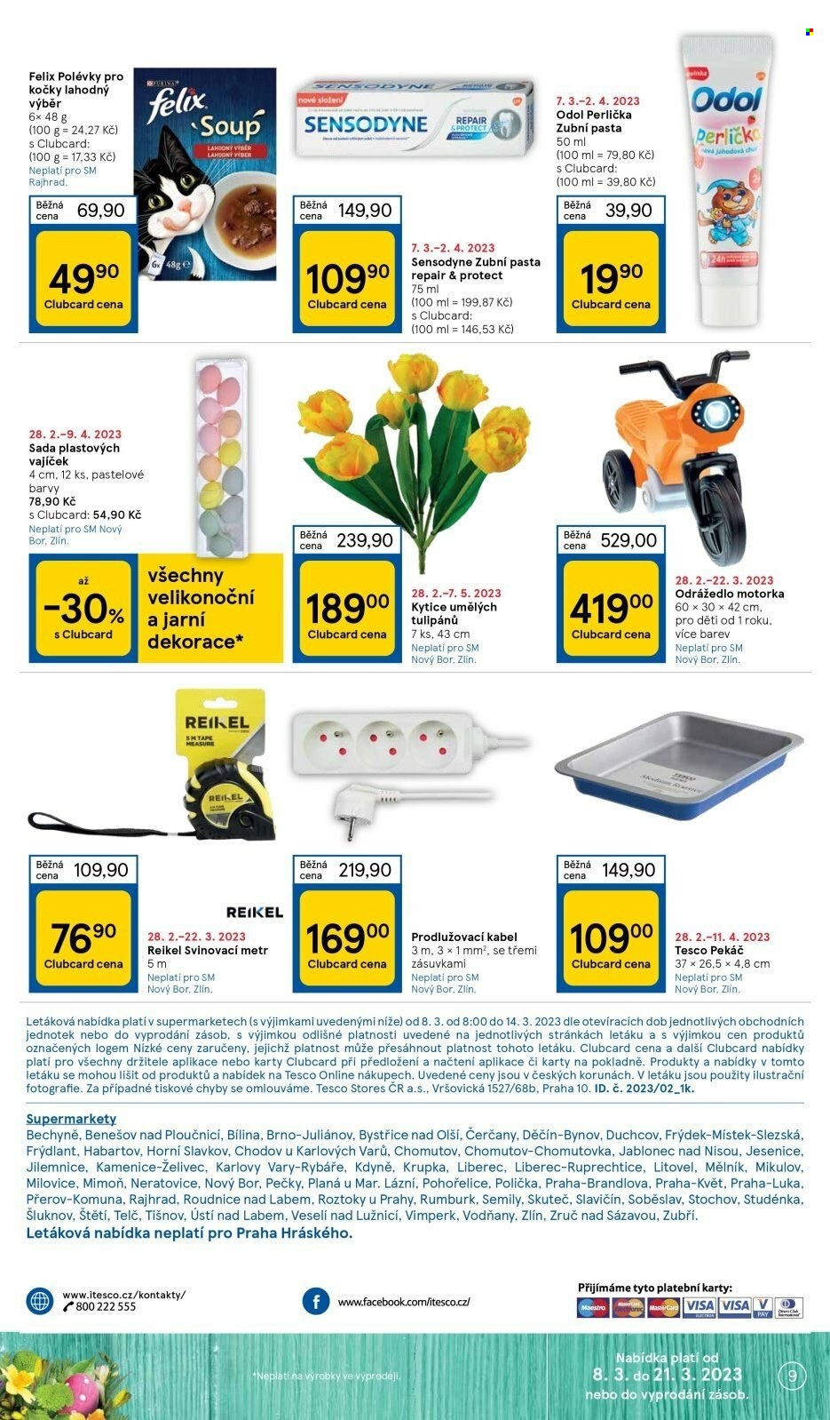 Leták TESCO supermarket - 8.3.2023 - 14.3.2023. Strana 9