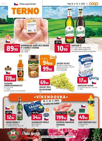 Leták coop TERNO - 8.3.2023 - 14.3.2023.