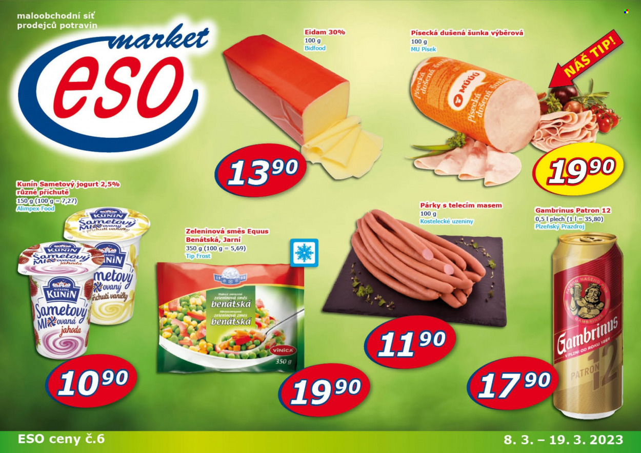 Leták ESO MARKET - 8.3.2023 - 19.3.2023. Strana 1
