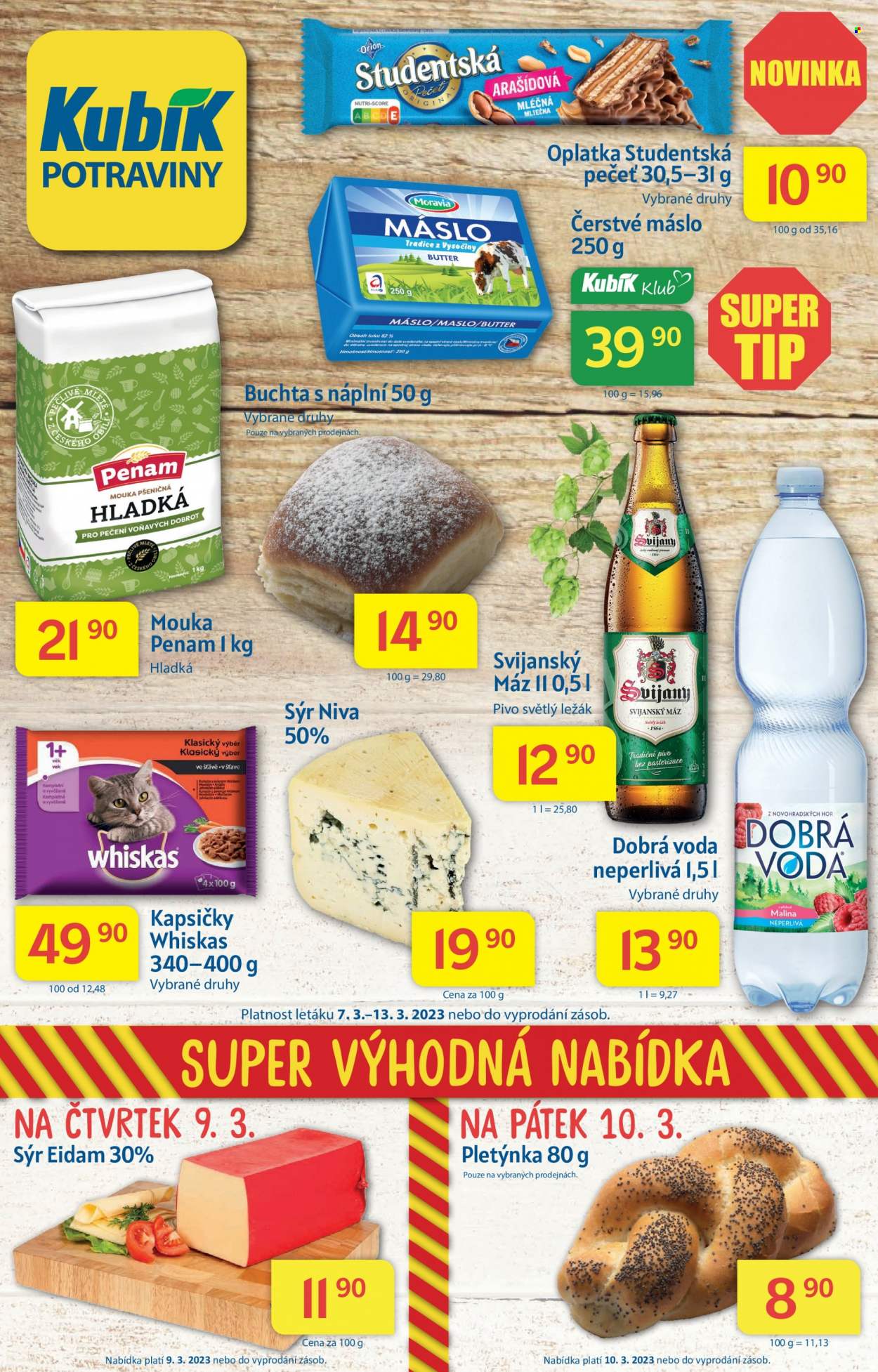 Leták Kubík - 7.3.2023 - 13.3.2023. Strana 1