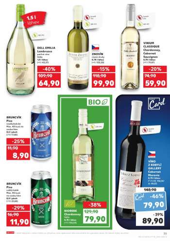thumbnail - VÍNO Z KOBYLÍ GALLERY Cabernet Moravia 0,75 l láhev (*=1 l KC: 106,54/ A: 119,87)
