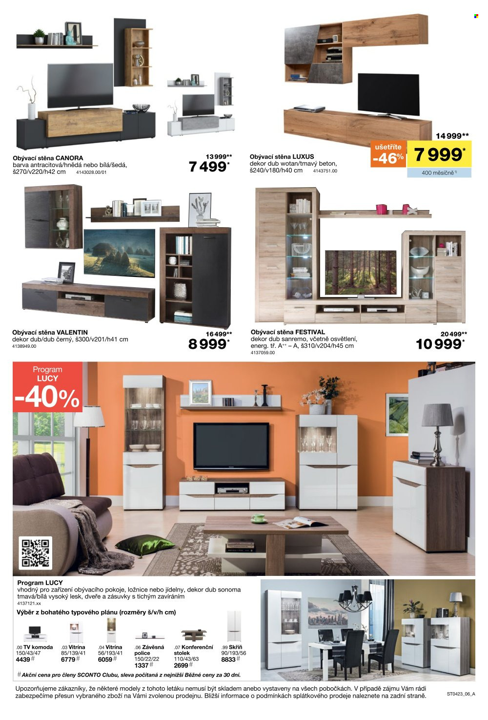 Leták SCONTO NÁBYTEK - 8.3.2023 - 28.3.2023. Strana 6