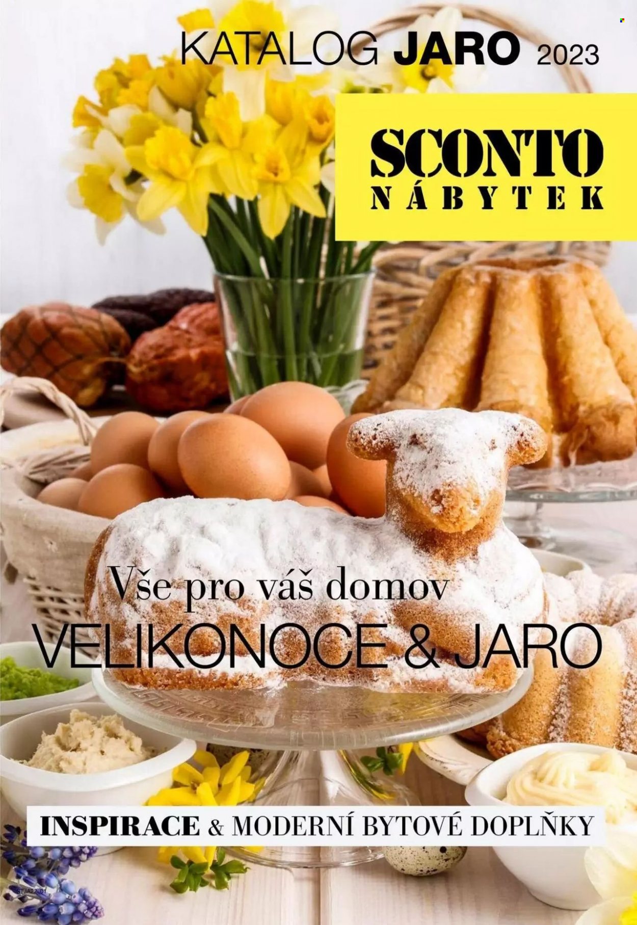 Leták SCONTO NÁBYTEK. Strana 1