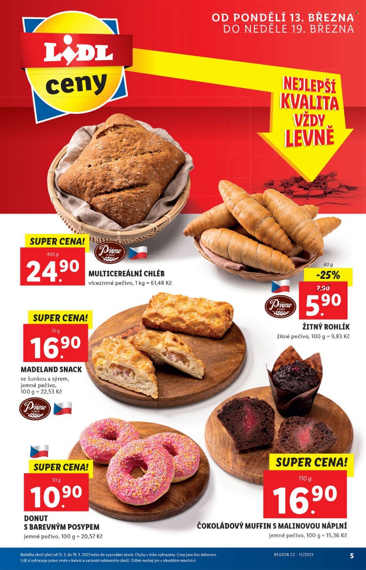 Leták Lidl - 13.3.2023 - 19.3.2023. Strana 5