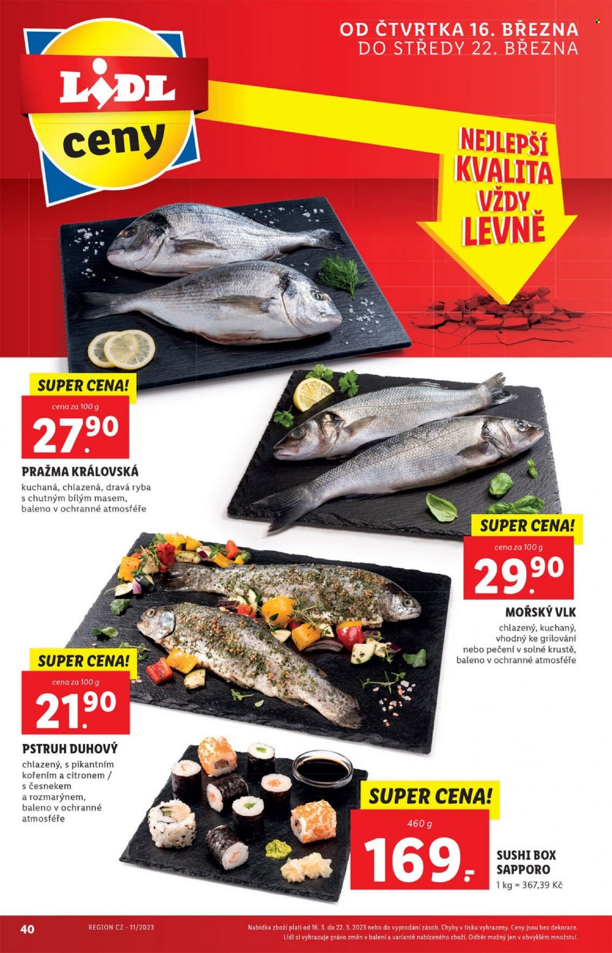 Leták Lidl - 13.3.2023 - 19.3.2023. Strana 40