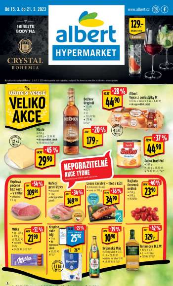 Leták Albert Hypermarket