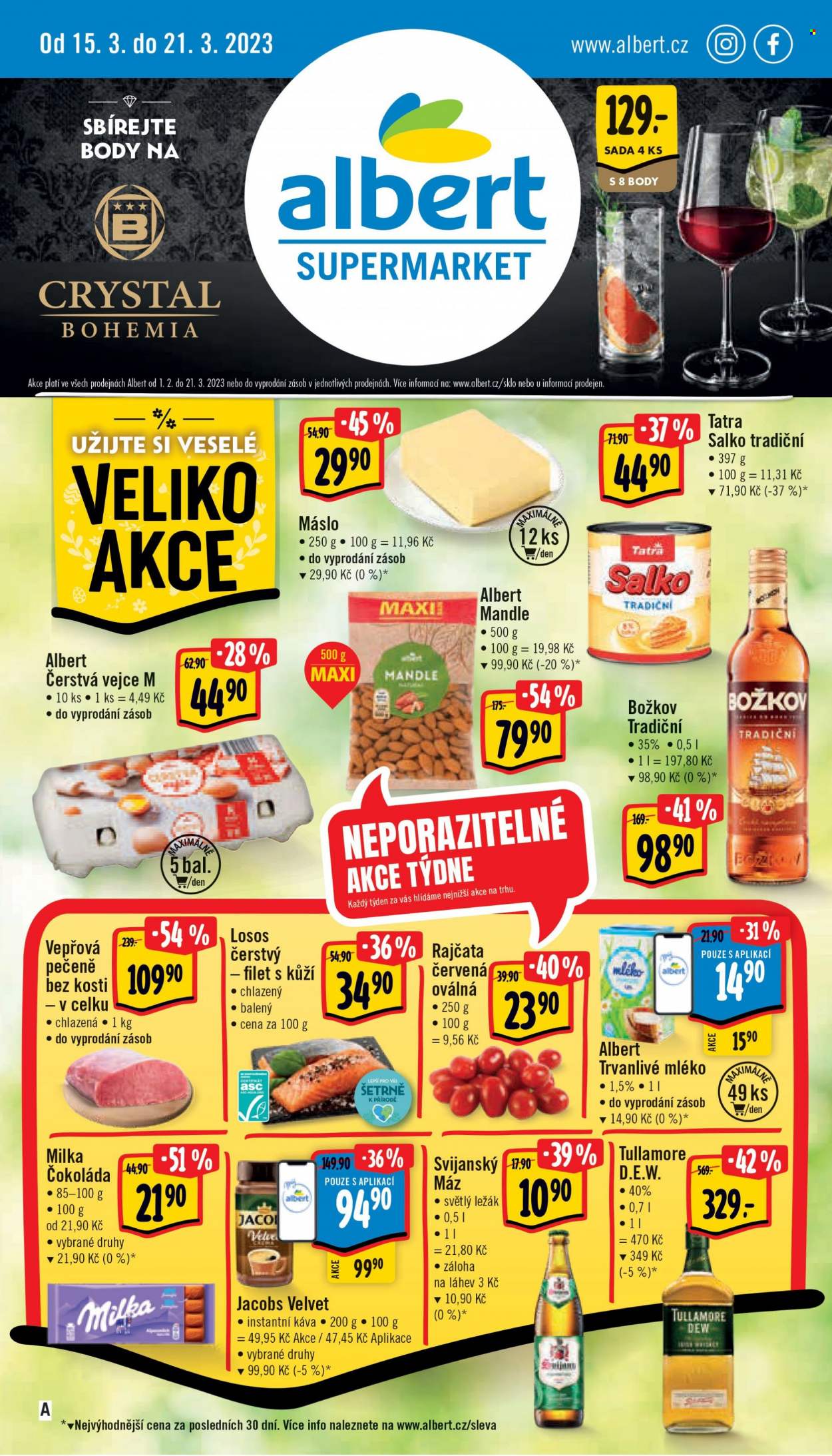 Leták Albert Supermarket - 15.3.2023 - 21.3.2023. Strana 1