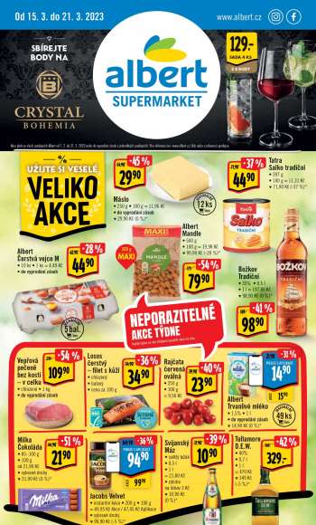 Leták Albert Supermarket