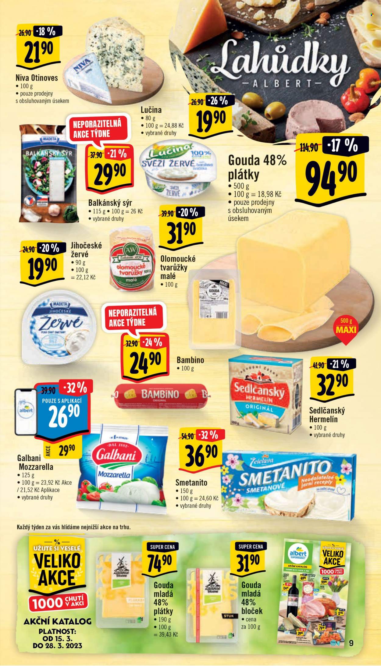 Leták Albert Supermarket - 15.3.2023 - 21.3.2023. Strana 9