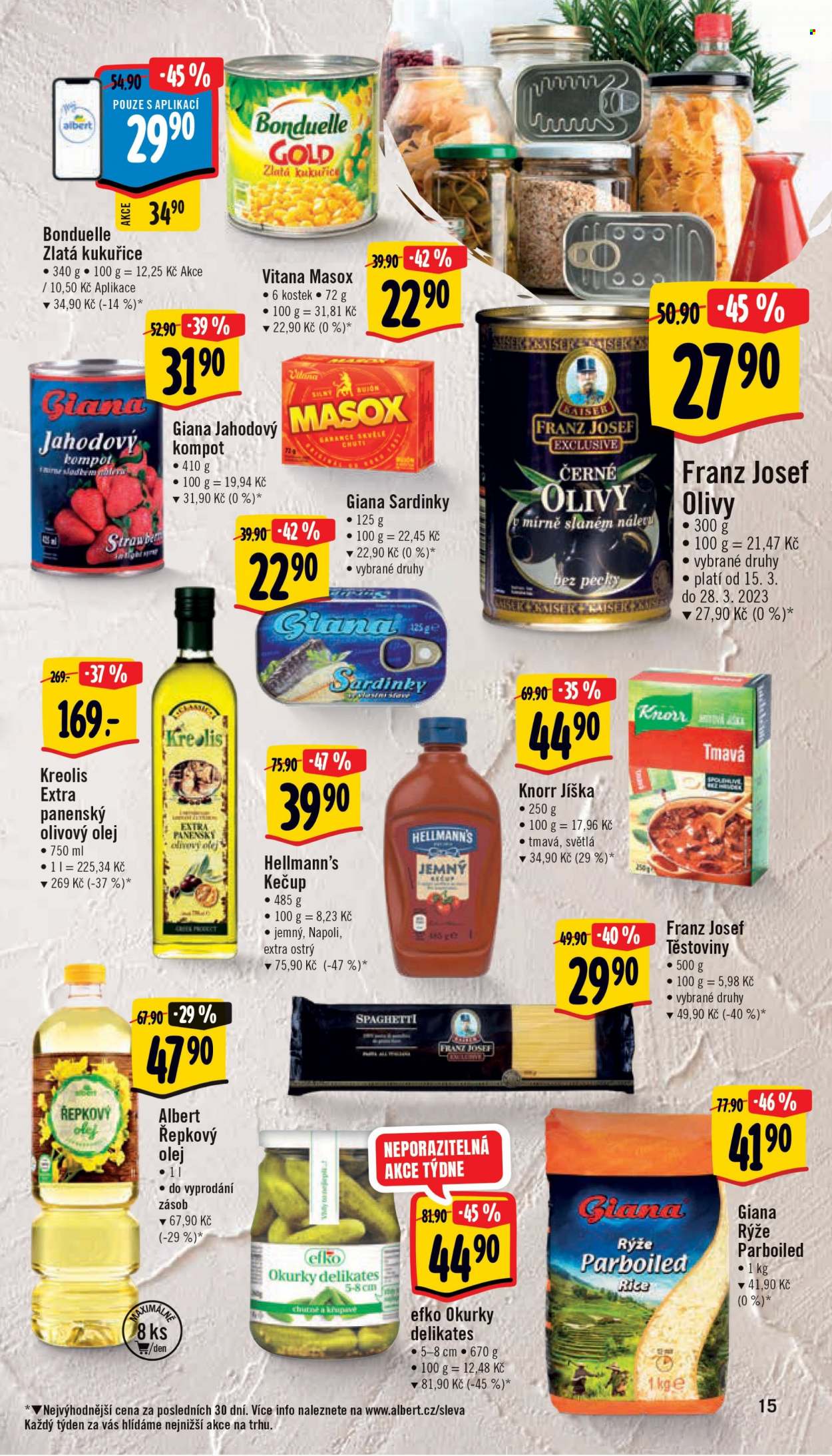Leták Albert Supermarket - 15.3.2023 - 21.3.2023. Strana 15
