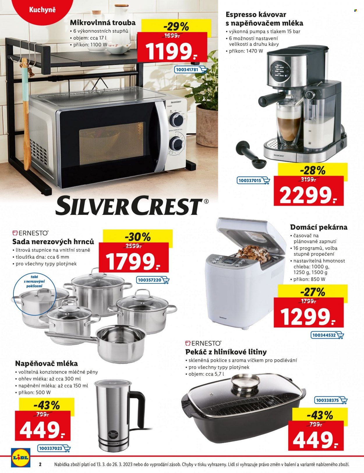 Leták Lidl - 13.3.2023 - 26.3.2023. Strana 2