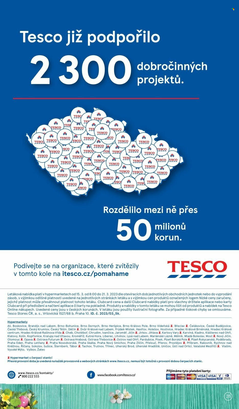 Leták TESCO - 15.3.2023 - 21.3.2023. Strana 31