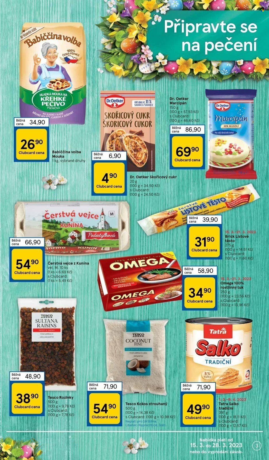 Leták TESCO supermarket - 15.3.2023 - 21.3.2023. Strana 3