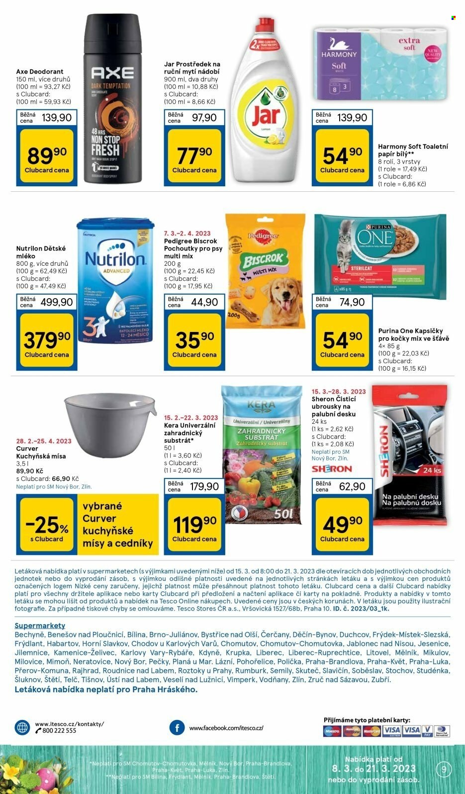 Leták TESCO supermarket - 15.3.2023 - 21.3.2023. Strana 9