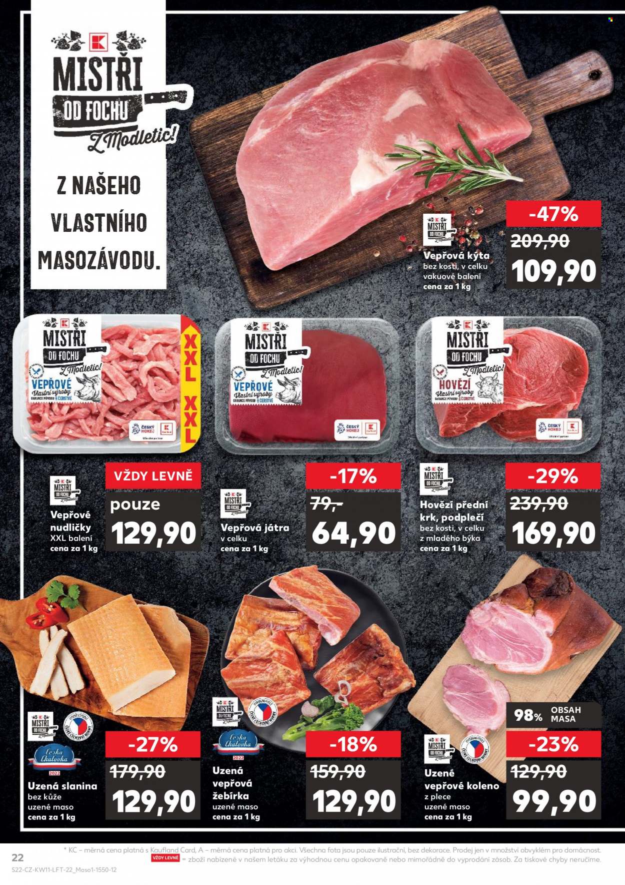 Leták Kaufland - 15.3.2023 - 21.3.2023. Strana 22