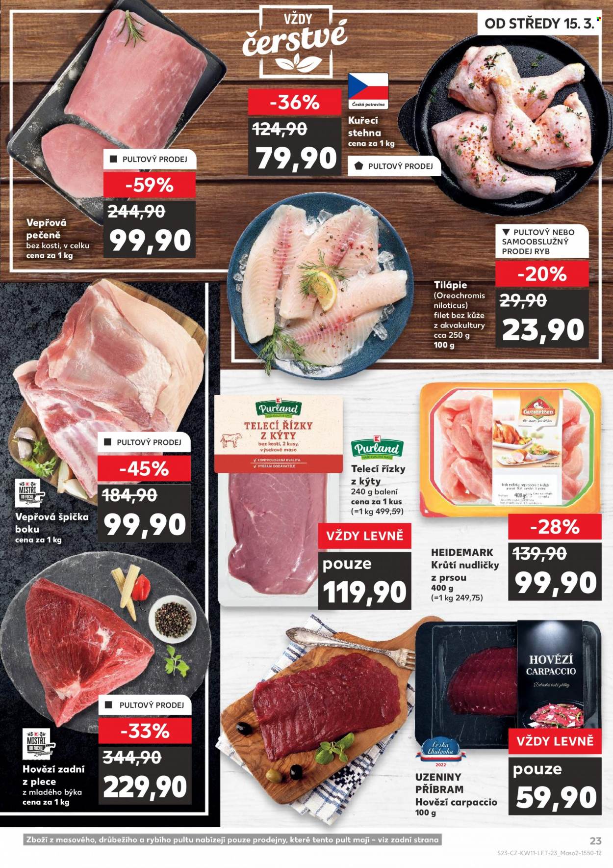 Leták Kaufland - 15.3.2023 - 21.3.2023. Strana 23