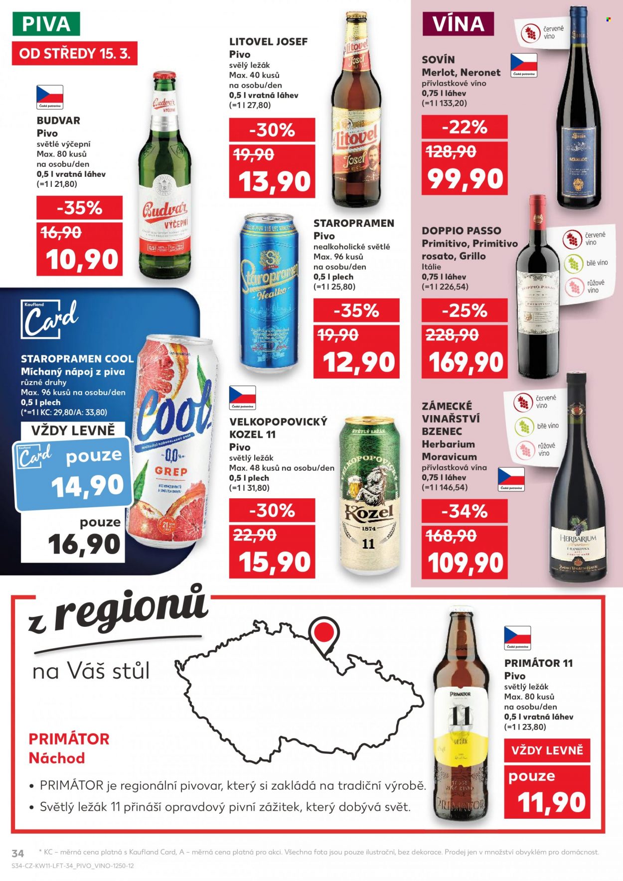 Leták Kaufland - 15.3.2023 - 21.3.2023. Strana 34