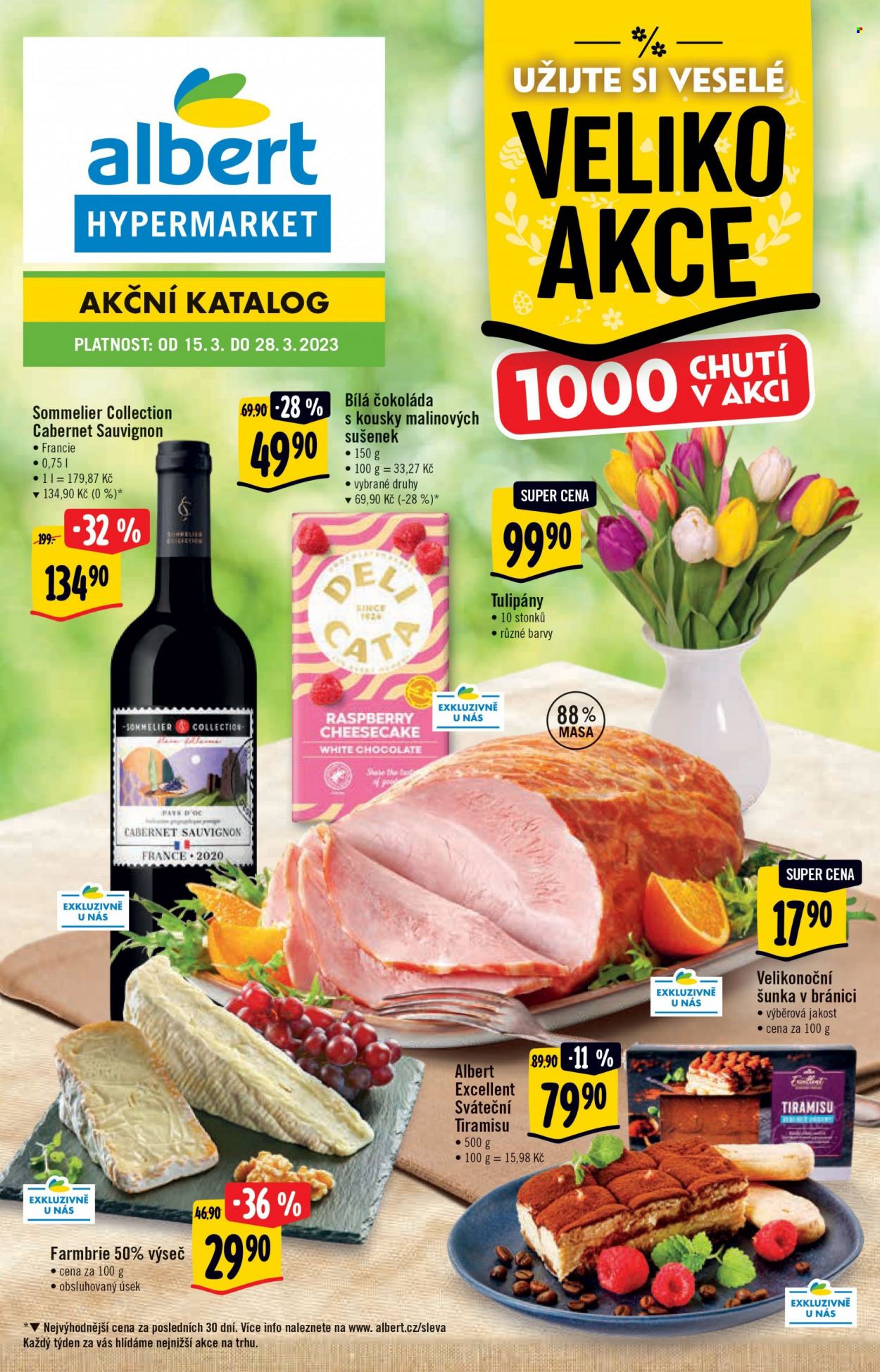 Leták Albert Hypermarket - 15.3.2023 - 28.3.2023. Strana 1