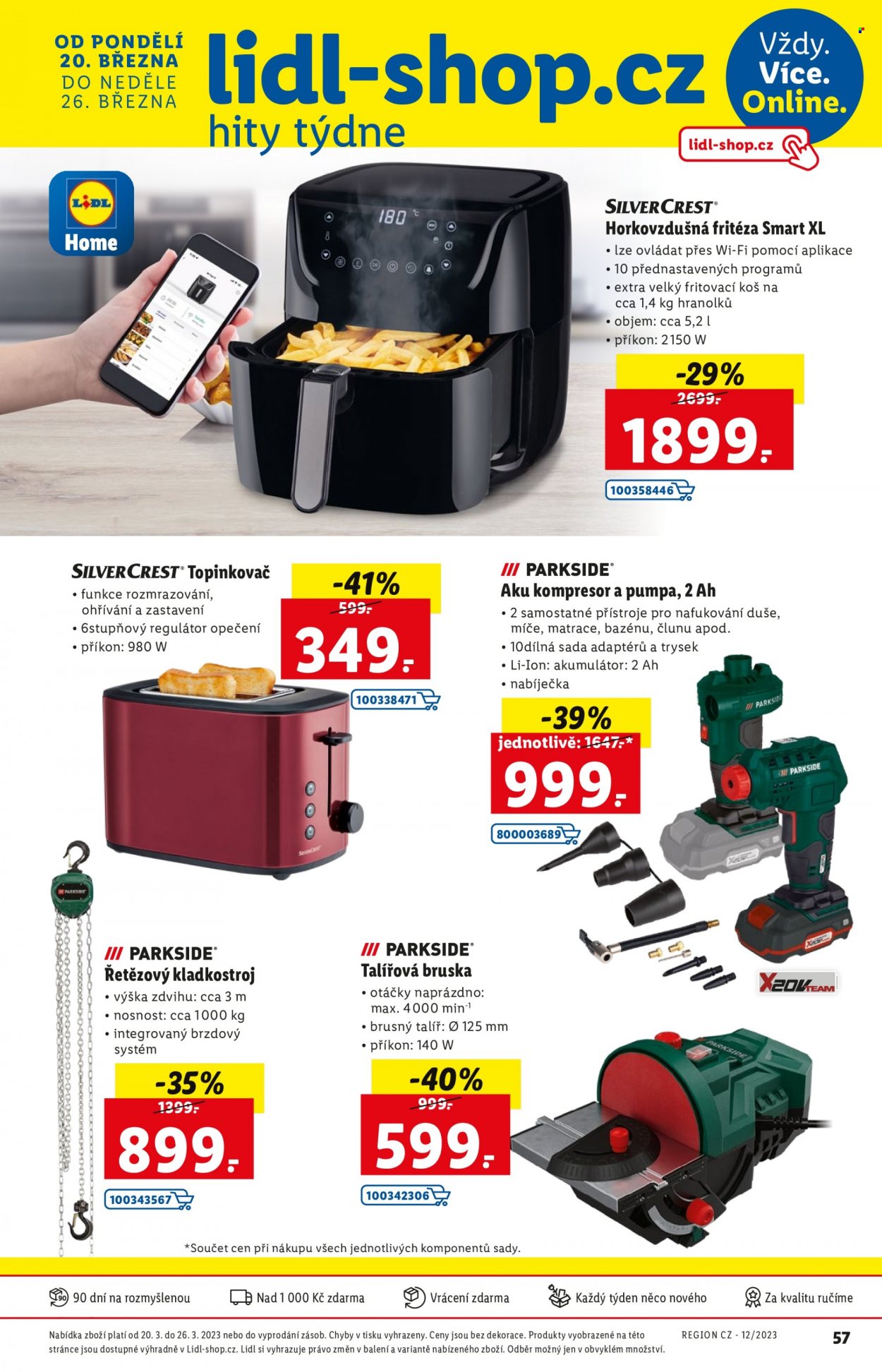 Leták Lidl - 20.3.2023 - 26.3.2023. Strana 1