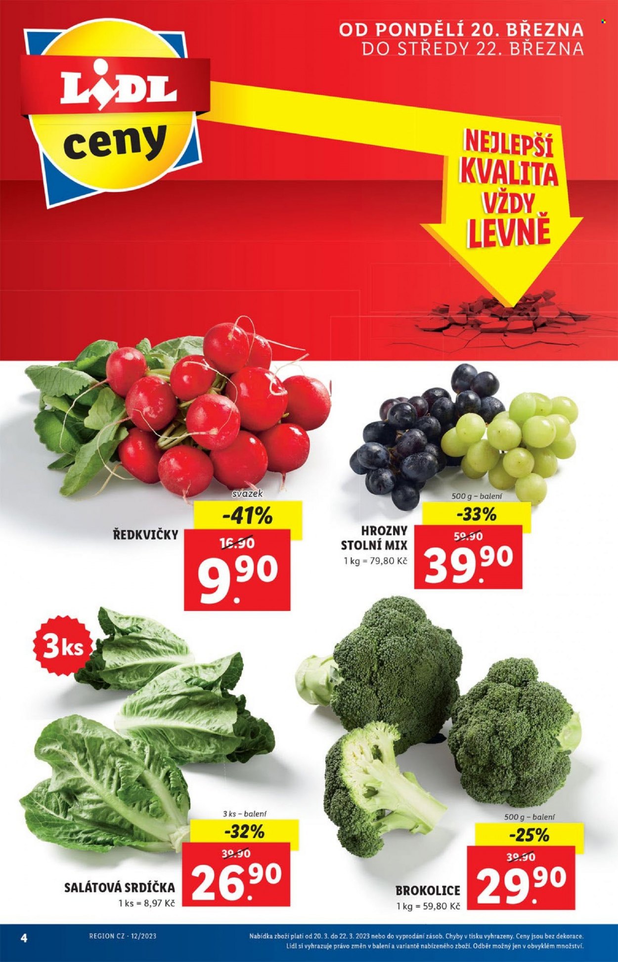 Leták Lidl - 20.3.2023 - 26.3.2023. Strana 4