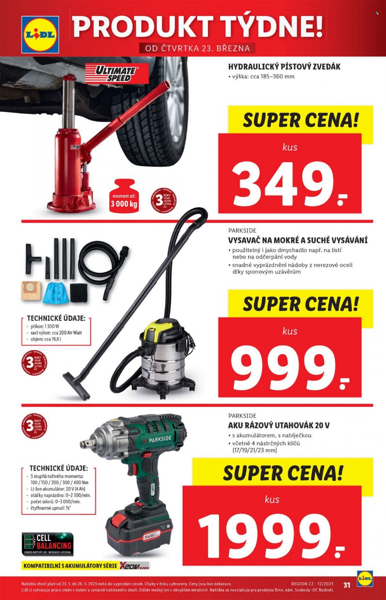 Leták Lidl - 20.3.2023 - 26.3.2023. Strana 31