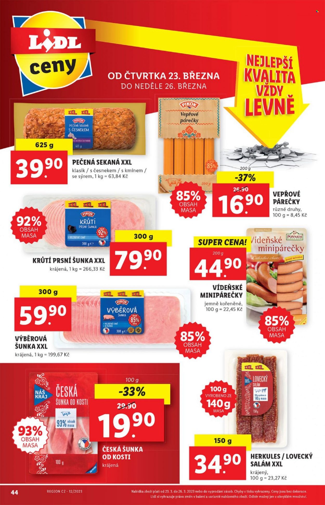 Leták Lidl - 20.3.2023 - 26.3.2023. Strana 44