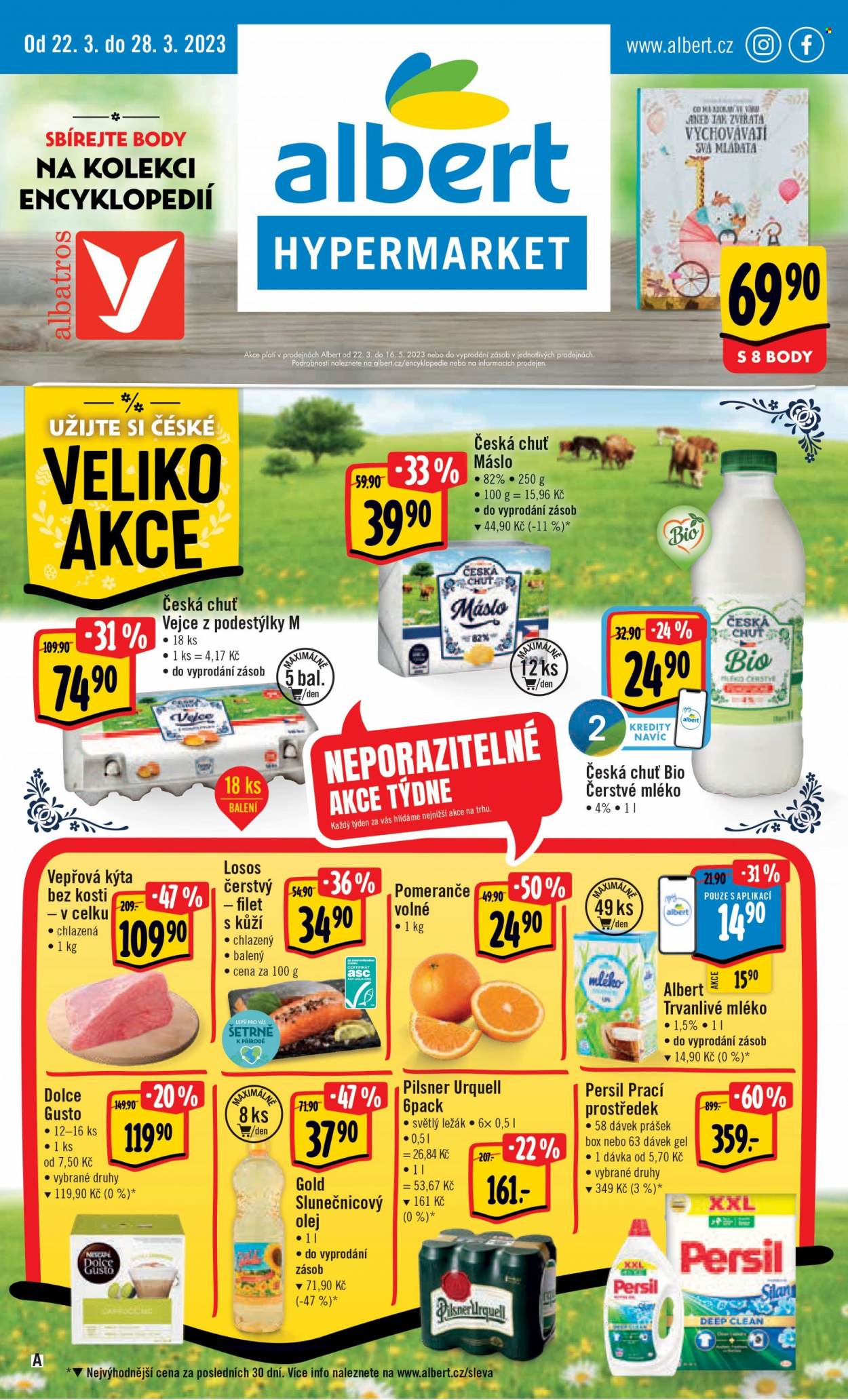 Leták Albert Hypermarket - 22.3.2023 - 28.3.2023. Strana 1