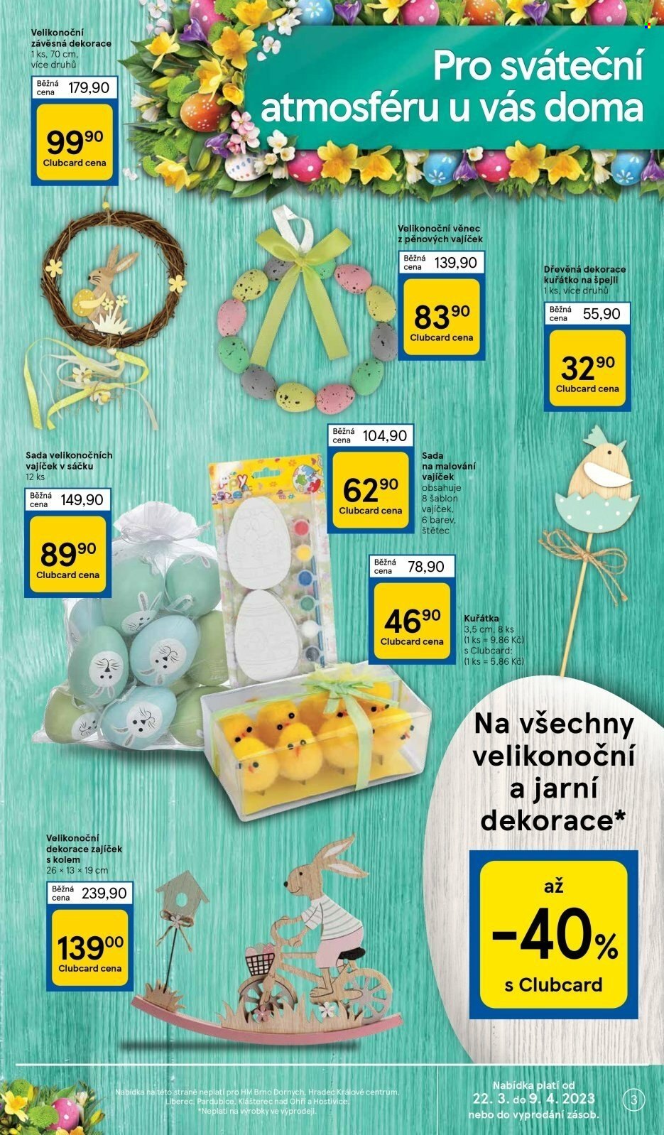 Leták TESCO - 22.3.2023 - 28.3.2023. Strana 3