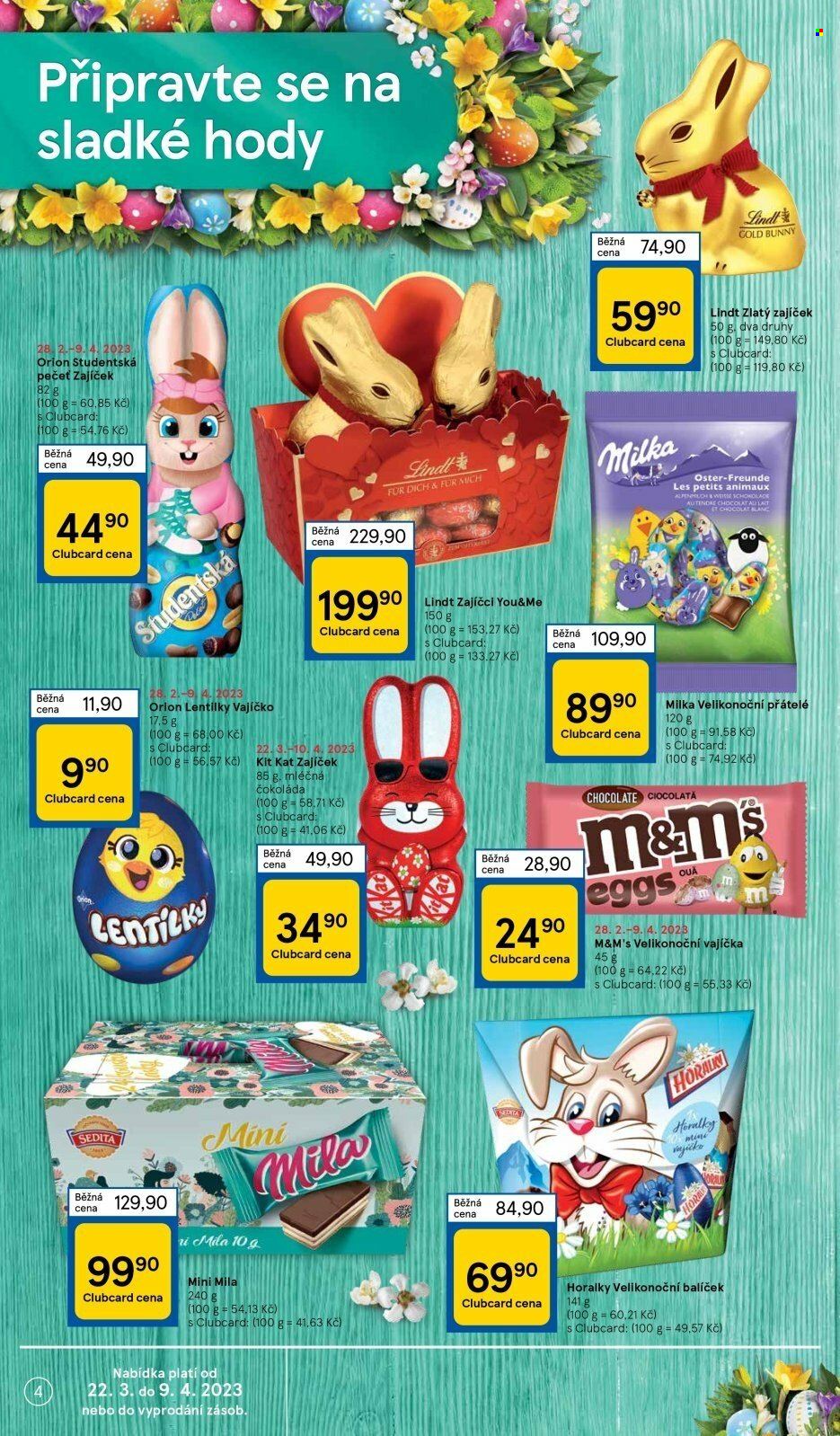 Leták TESCO - 22.3.2023 - 28.3.2023. Strana 4